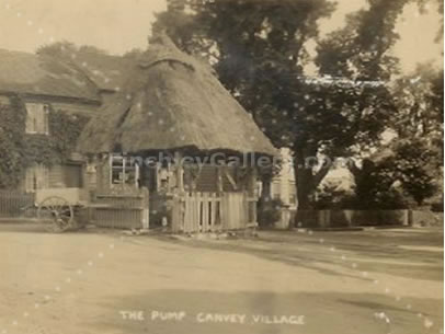 POSTCARD OF THE VILLAGE PUMP, CANVEY ISLAND, c1915 