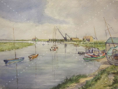 THE CREEK, CANVEY, 1952