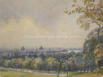 GREENWICH FROM THE PARK, 1936