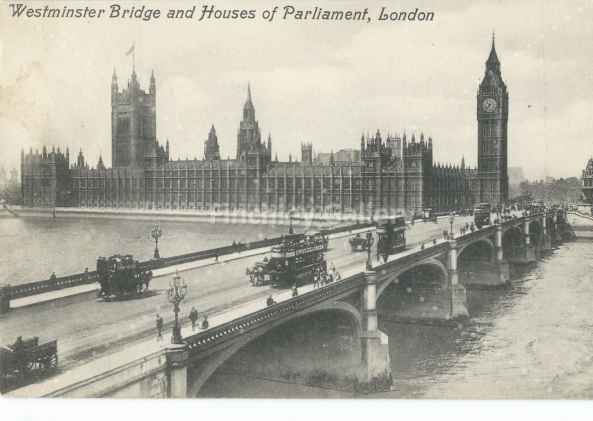 Westminster Bridge and Houses of Parliament London