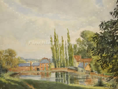 THE DOCTOR'S POND, DUNMOW, ESSEX