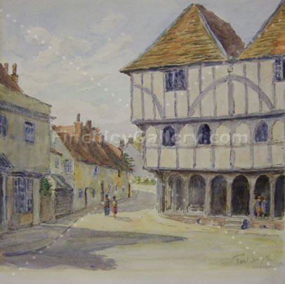 THE GUILDHALL, THAXTED, ESSEX, 1950