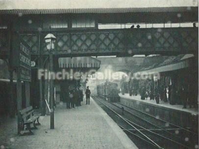 Finchley Station, 1906