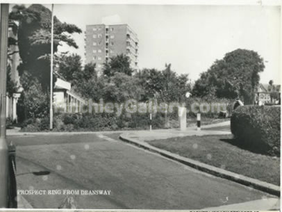 Prospect Ring from Deansway East, Finchley