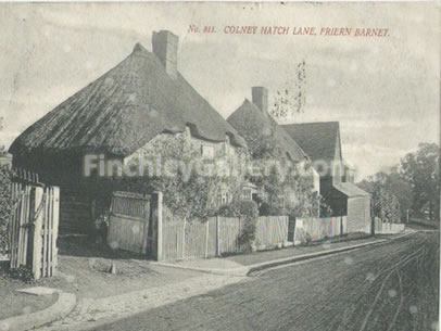 Colney Hatch Lane, Friern Barnet 1905