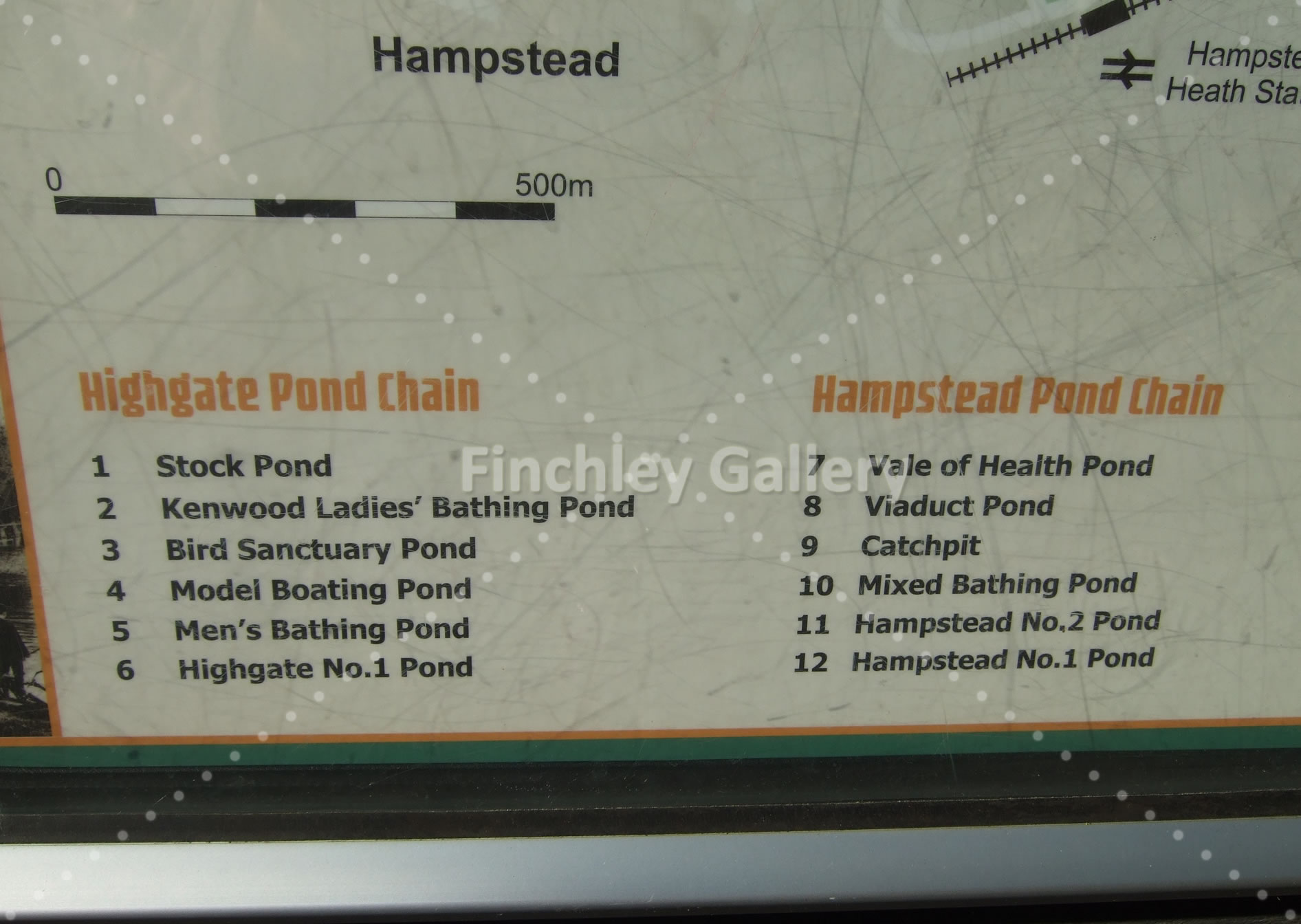 Hampstead Pond Notice