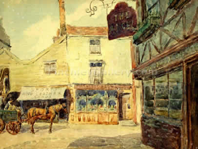 THE ANGEL, OLD HIGHGATE, 1924