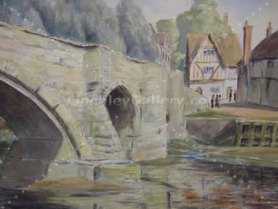 AYLESFORD BRIDGE, KENT, 1928