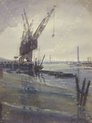 CRANES, ROCHESTER, KENT, 1928