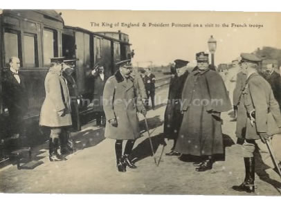 King of England & French President during WW1