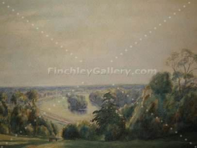 THE VIEW FROM RICHMOND HILL, SURREY, AUGUST 1936