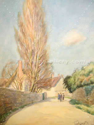 BRIGHT APRIL MORNING, IFFLEY, OXFORD, 1940