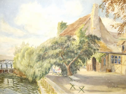 THE TROUT INN, GODSTOW, 1943